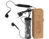 Bluetooth headset in transparent case