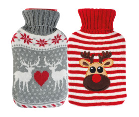 X-mas hot water bottle