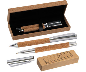 Cork writing set